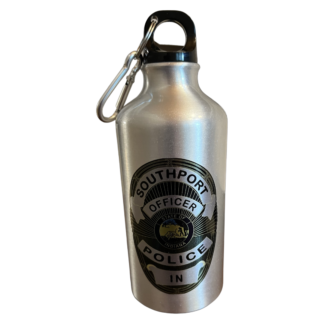 Southport Police Badge Stainless Steel Water Bottle
